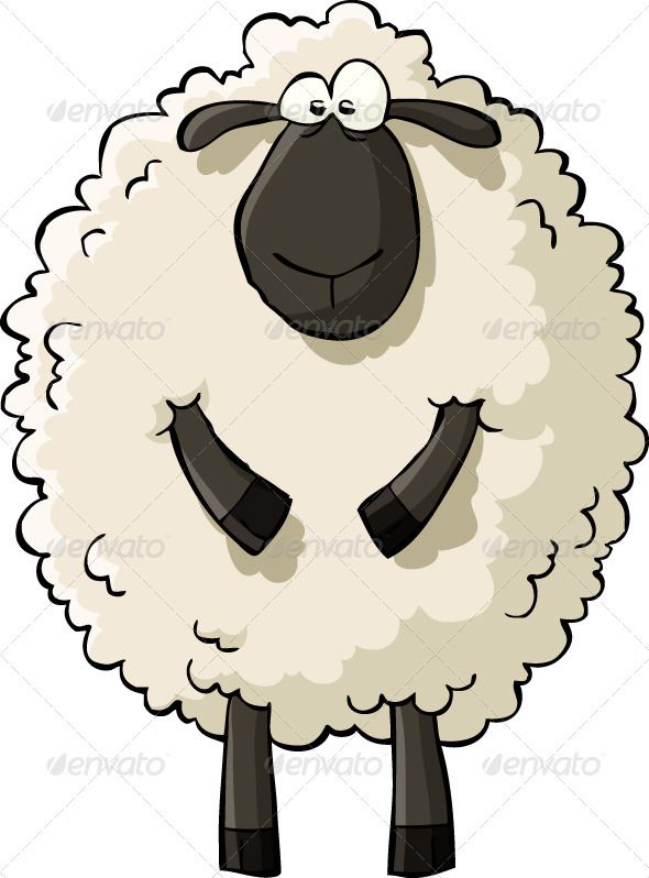 Funny sheep clipart clipartfest