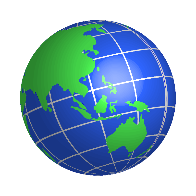 Globe earth on planet clip art and day clipartwiz 2