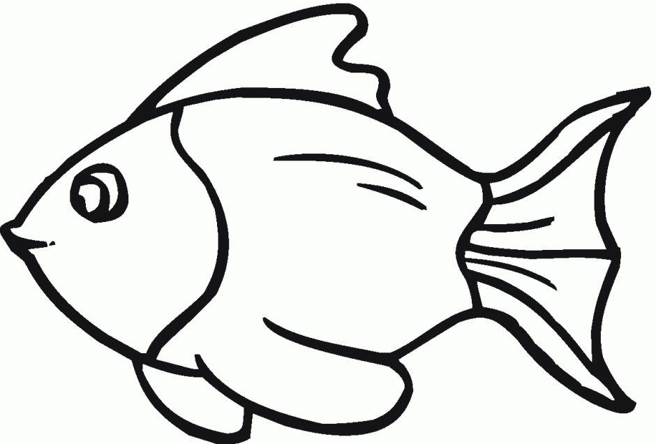 Goldfish clipart black and white free images