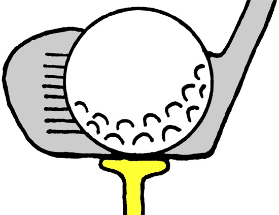 Golf clipart black and white free images 2