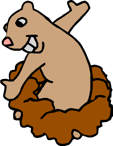 Groundhog clipart free clipart images 2