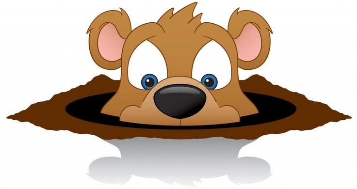 Groundhog day clip art and art on