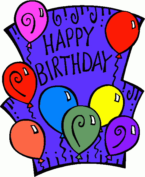 Happy birthday clip art free download