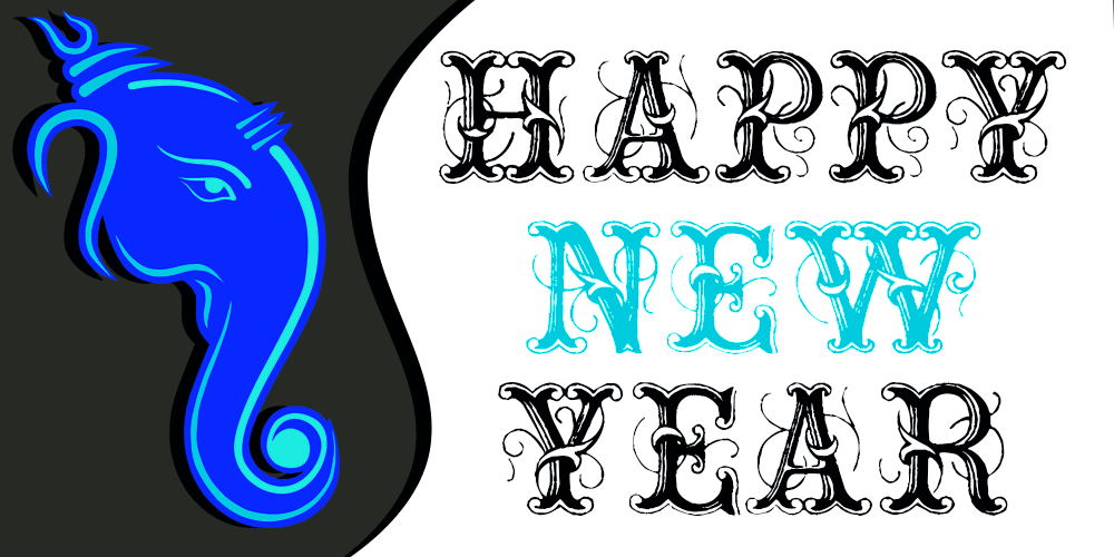 Happy new year 7 images animated clipart greetings pictures