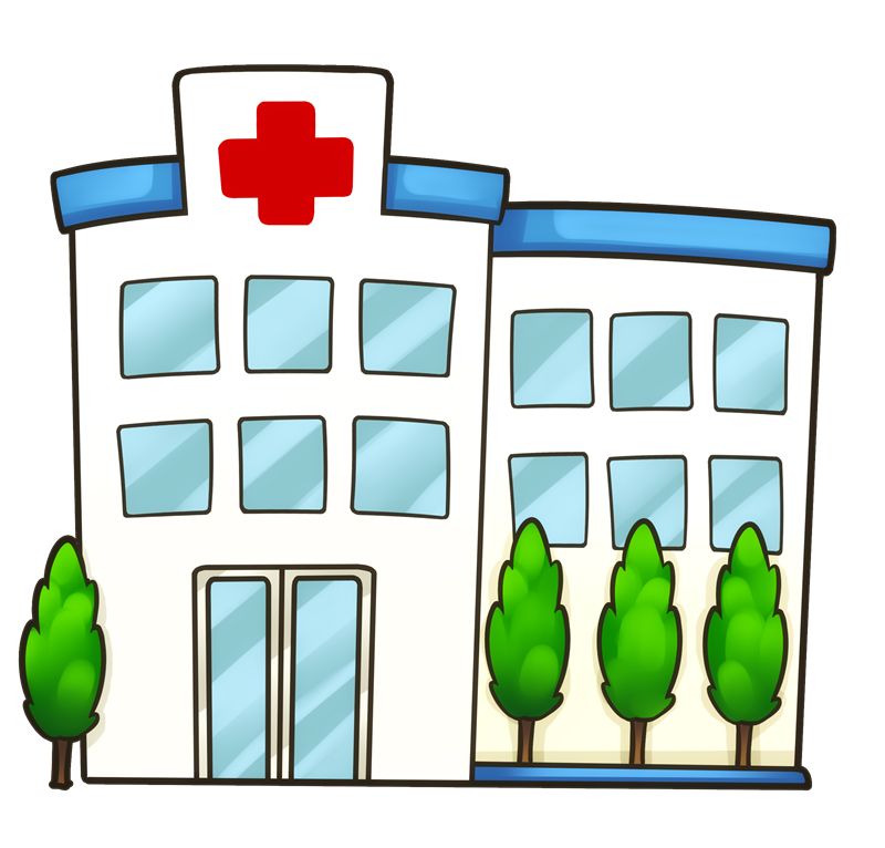 Hospital free to use clip art - WikiClipArt