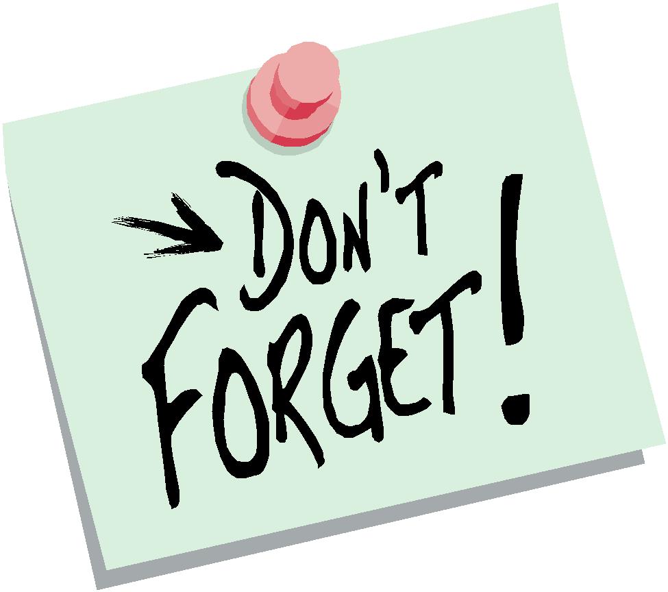Important Reminder Clipart 5 WikiClipArt
