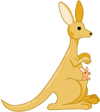 Kangaroo clipart images clipartfest