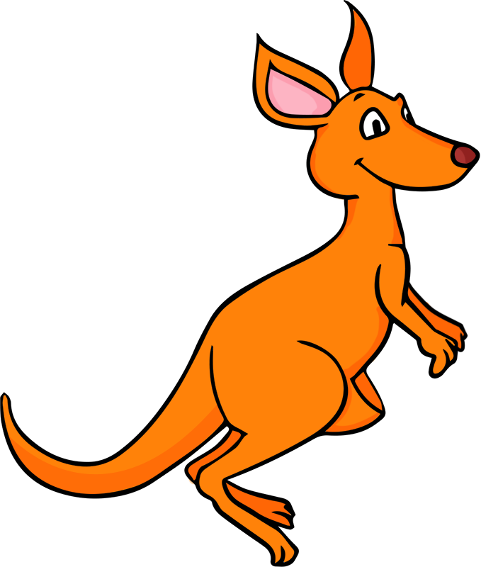 Kangaroo free to use clip art