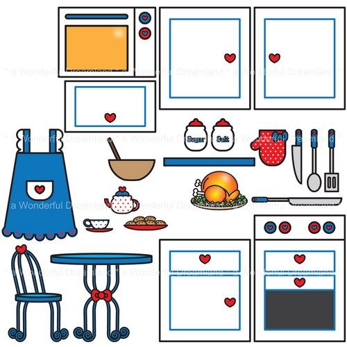 Kitchen clip art images free clipart 2