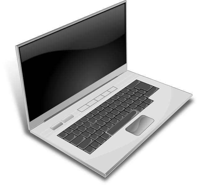 Laptop free to use clipart