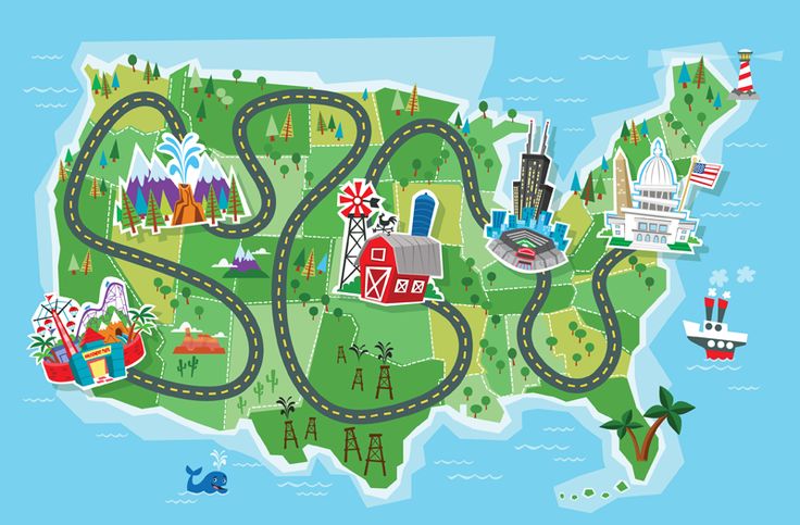Map clip art for kids free clipart images 3