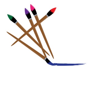Paintbrush artist paint brush clip art free clipart images 2