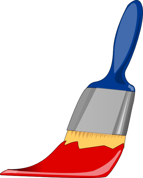 Paintbrush free paint brush clip art clipart