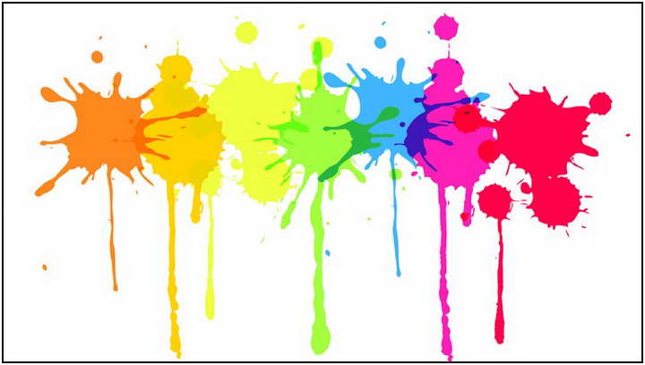 Paintbrush paint brush clip art vector graphics image