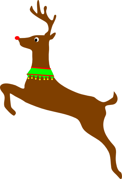 Reindeer clip art free clipart images 4