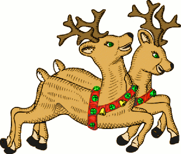 Reindeer clip art free clipart images