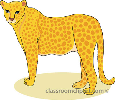 Search results for cheetah clipart pictures
