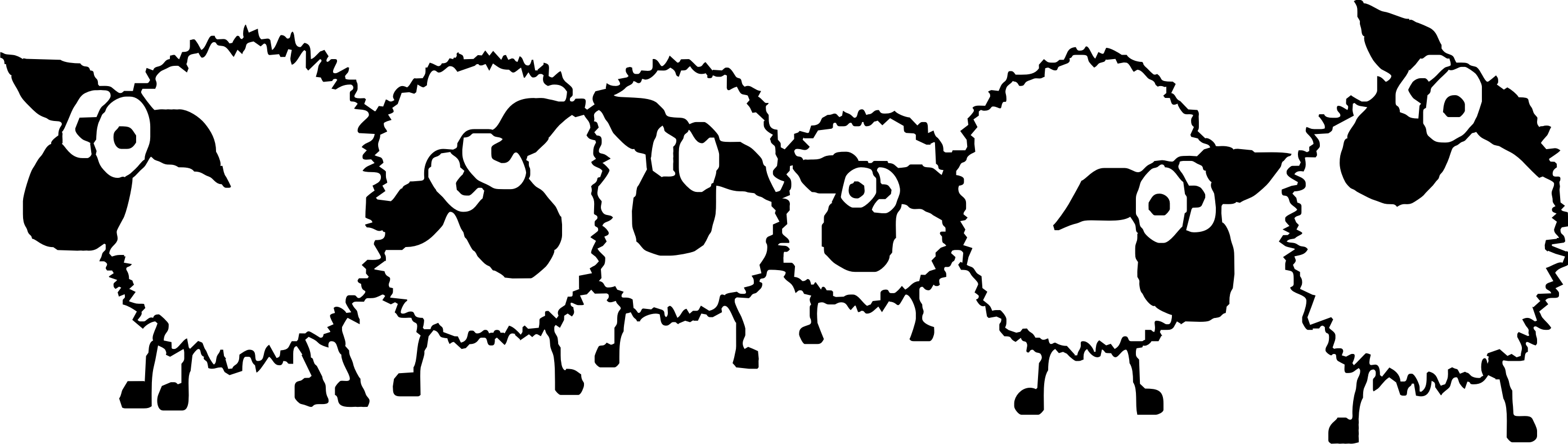 Sheep clipart 7