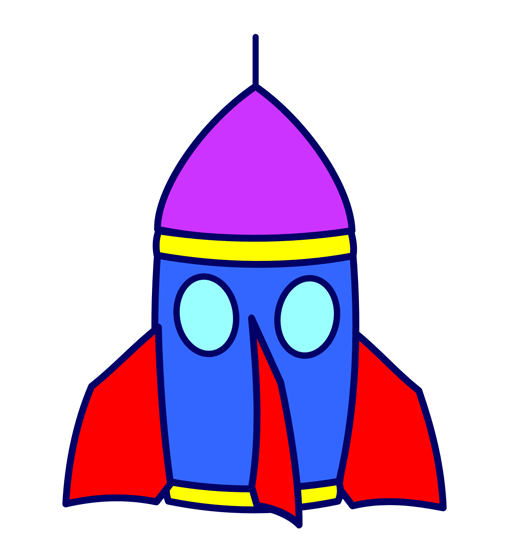 Space rocket clip art clipartfest 2