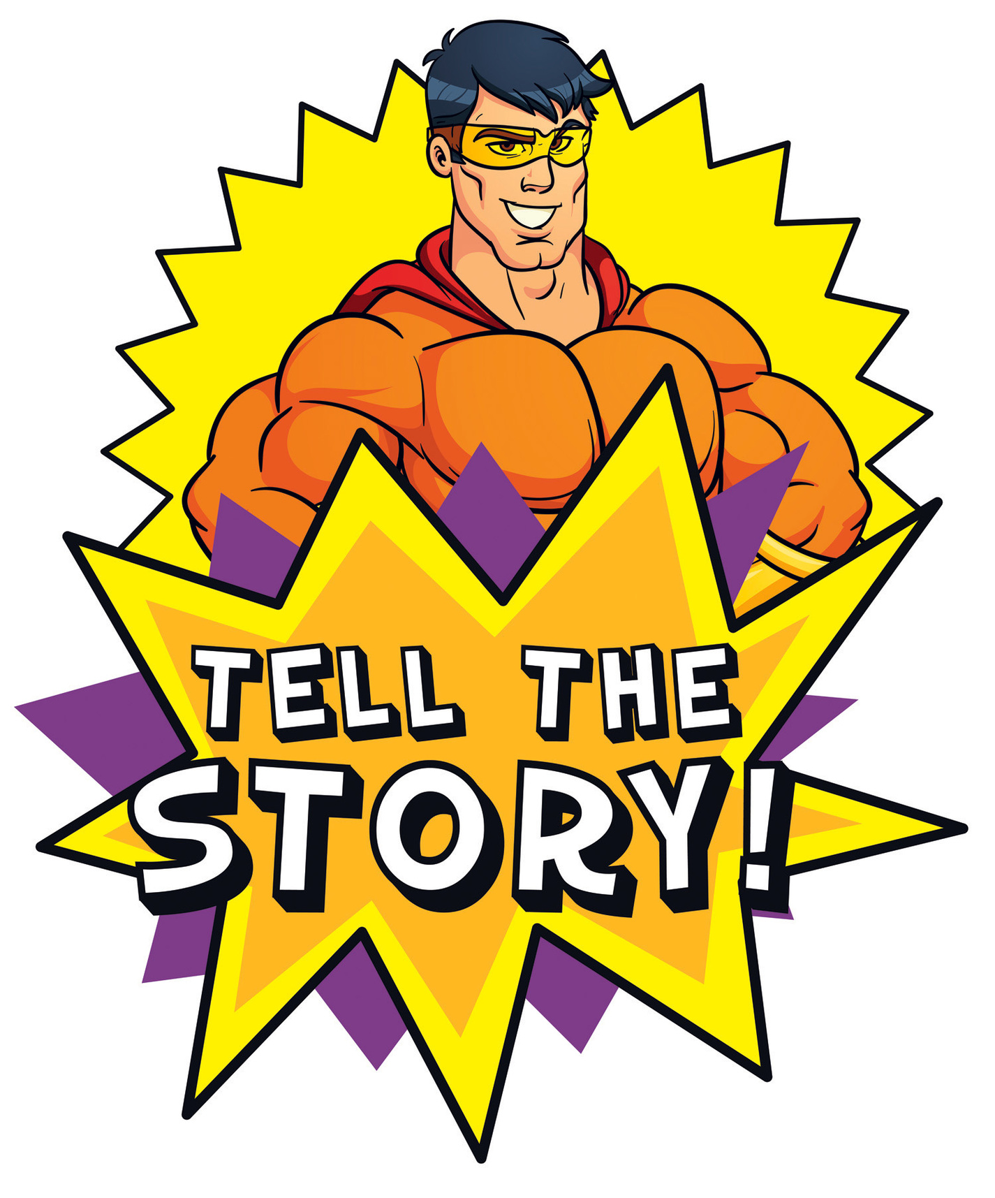 Superhero words free superhero clipart words tell the story to use