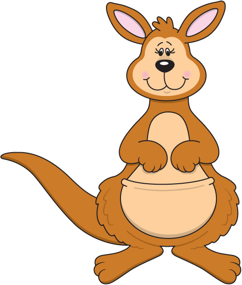 Tag kangaroo clipart clipart pictures