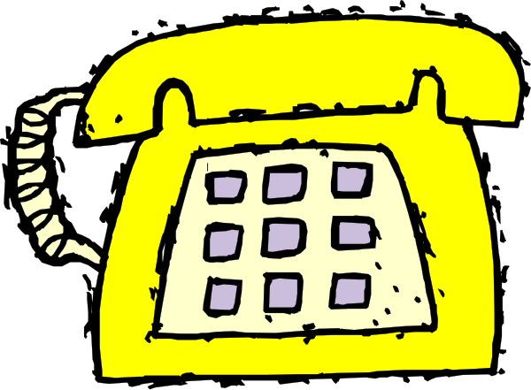 Telephone clip art collection 3