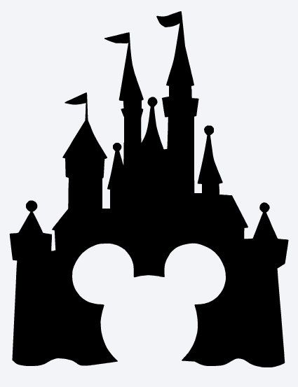 0 ideas about disney castle silhouette on clipart 2
