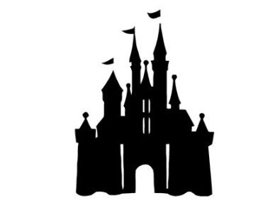 0 ideas about disney castle silhouette on clipart