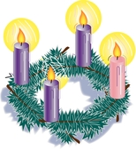 Advent wreath clipart - WikiClipArt