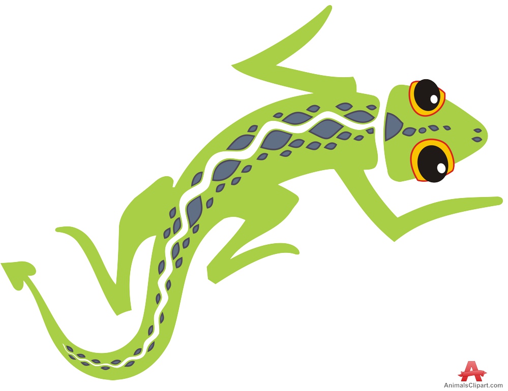 Animals clipart of iguana with the keywords