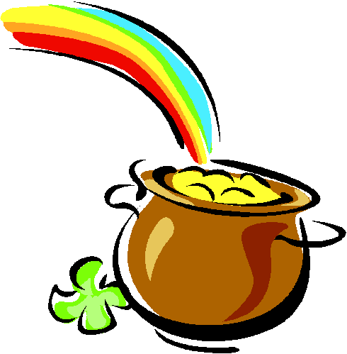Animated pot of gold clipart clipartfest