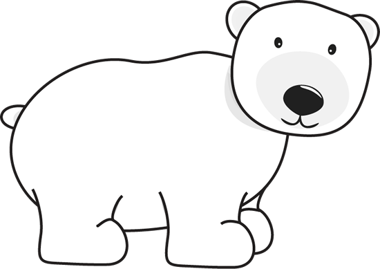 Bear  black and white bear clip art images