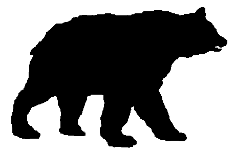 Bear  black and white grizzly bear clipart black and white clipartfox 2