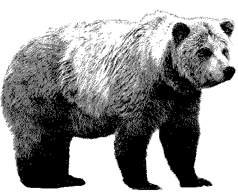 Bear  black and white grizzly bear clipart black and white clipartfox 4