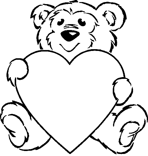 Bear  black and white teddy bear black and white clipart 2