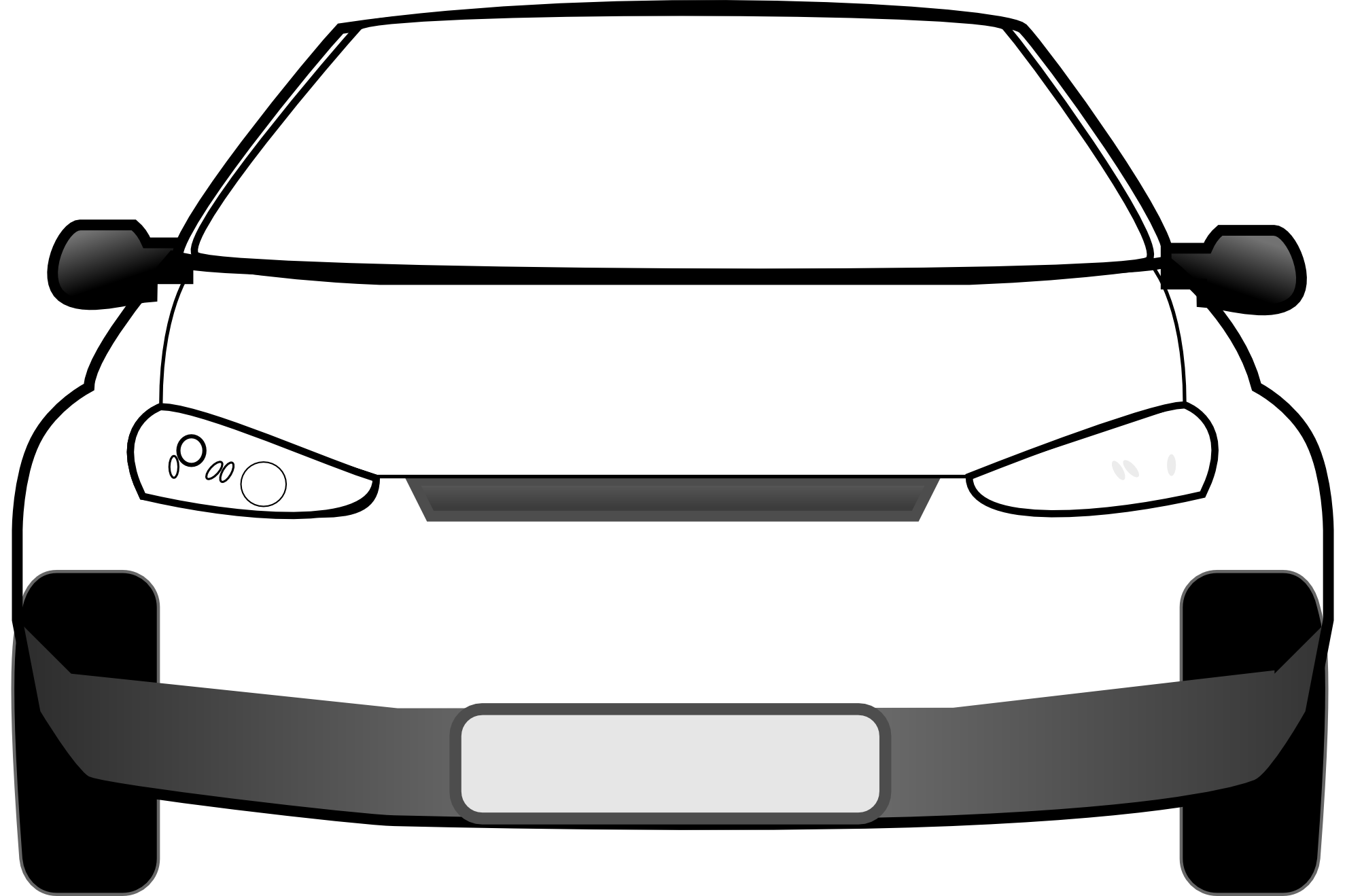 Car  black and white car clipart black and white free images 8