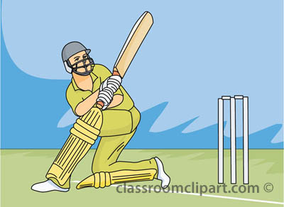 Cricket clipart cricket sports