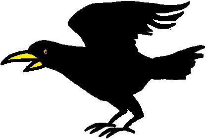 Crow clipart 2
