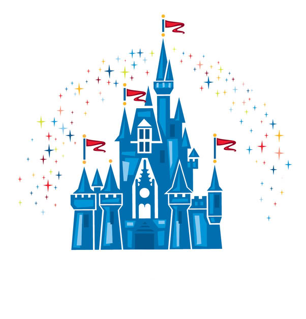 Disney castle clipart 2