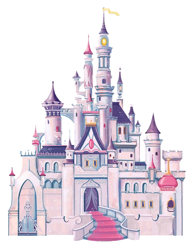 Disney castle clipart clipartfest
