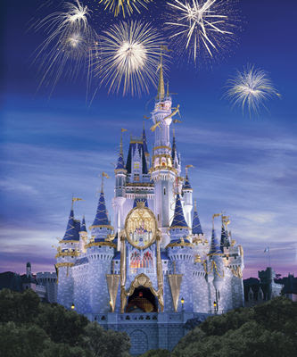 Disney castle clipart fireworks clipartfest