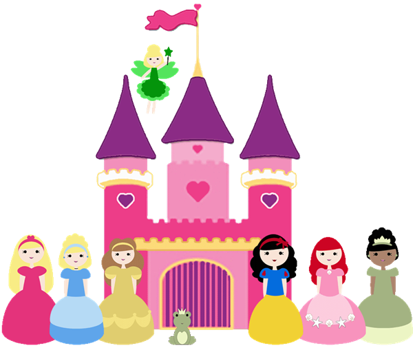 Disney castle disney princess castle clipart clipartfest