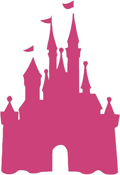 Disney castle outline clipart 2