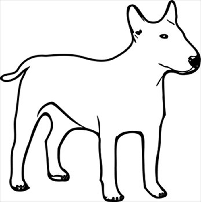 Dog  black and white dog clipart free black and white clipartfest