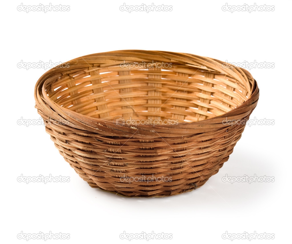 Empty fruit basket clipart 2