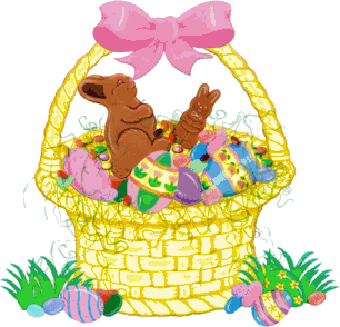 Free easter basket clipart