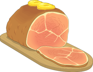Free ham clipart 1 page of clip art
