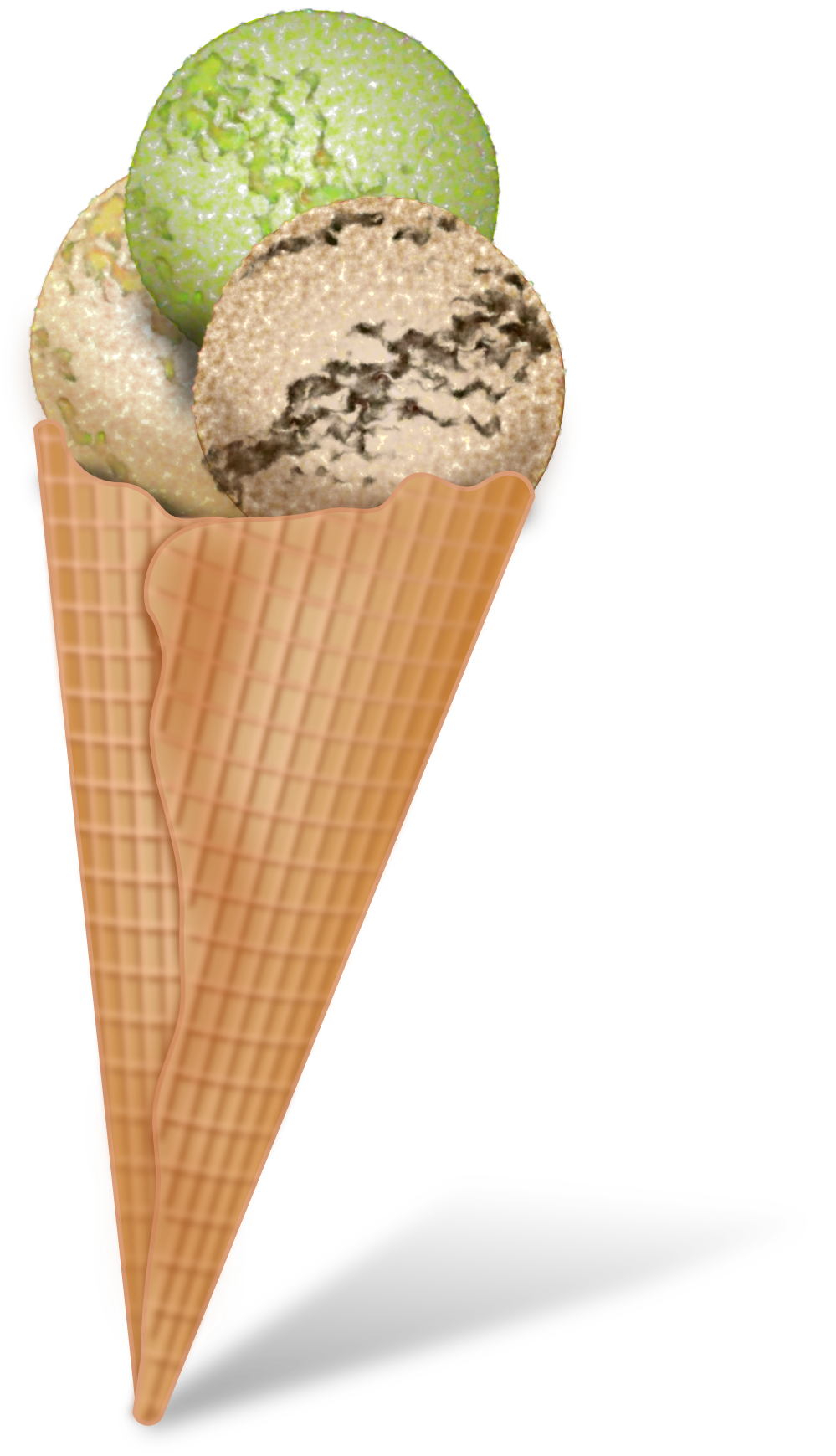 Free ice cream cone clip art 2