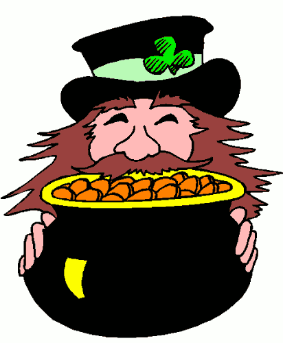 Free pot of gold clipart holiday stpatrick clip 9