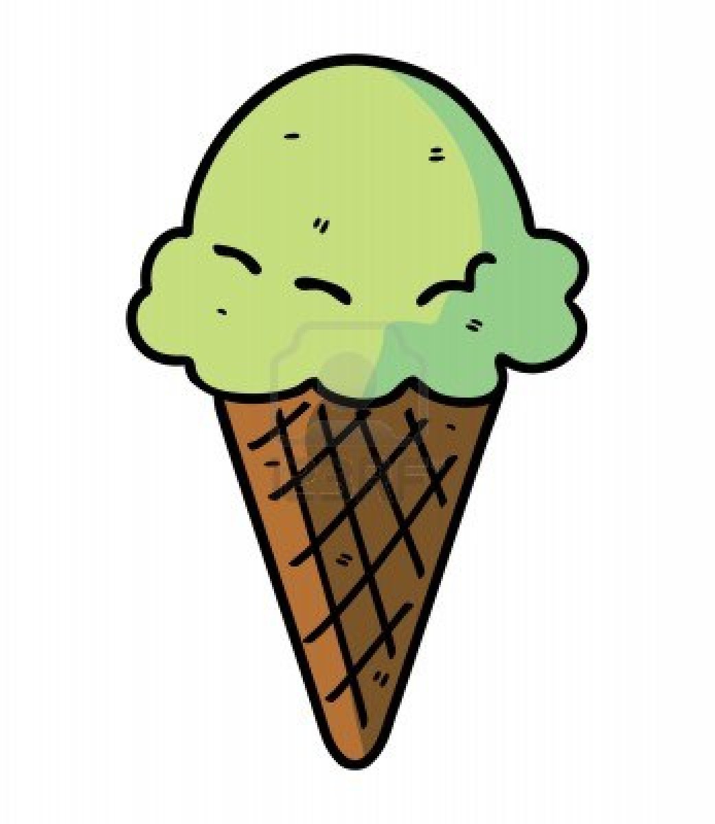 Ice cream cone clipart of ice 2